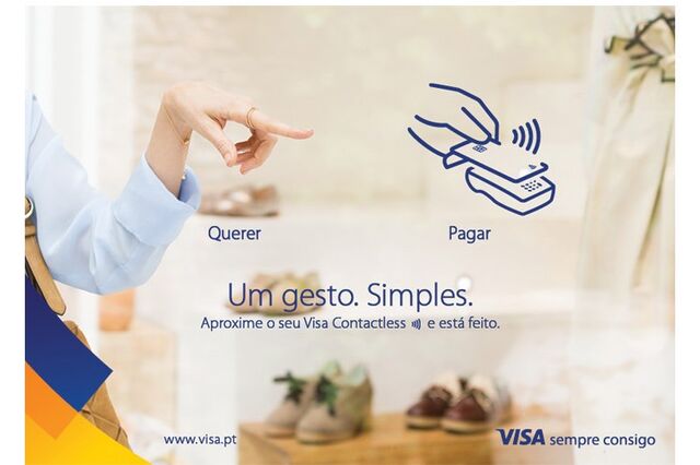 Cartões Visa contactless facilitam transacções de pagamento 