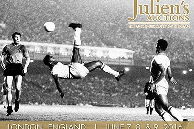 Troféus de Pelé vão a leilão
