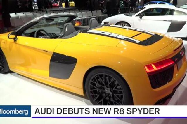 Audi apresenta o novo R8 Spyder: um carro de corrida para andar na rua