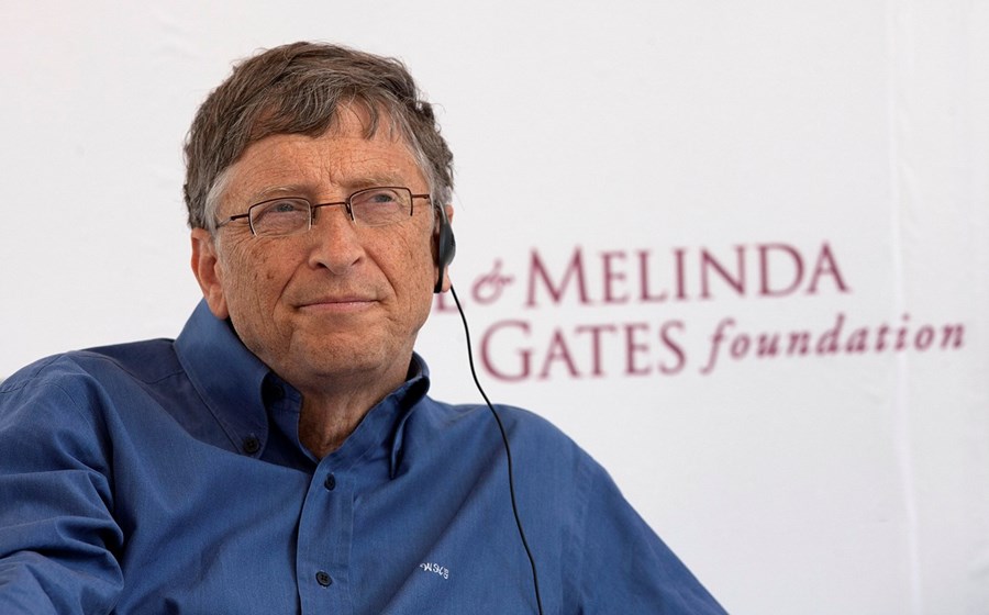 1º – Bill Gates, Microsoft, EUA. Fortuna de 75 mil milhões de dólares