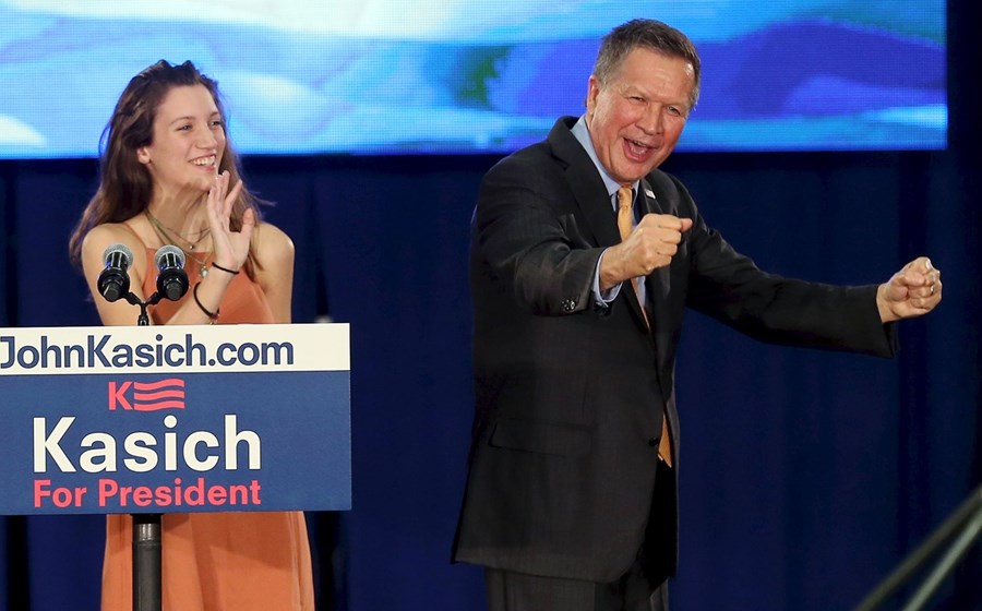 John Kasich, primárias EUA 2016