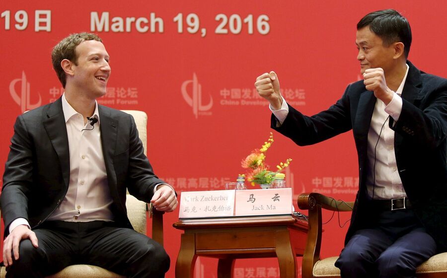 zuckerberg jack ma