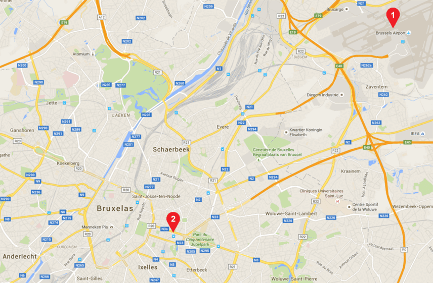 Metro Bombing Yards Away From European Commission