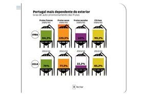 Veja aqui os dados do sector frutícola