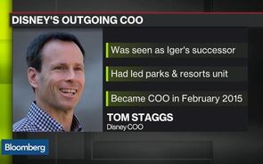 Disney COO Tom Staggs Stepping Down