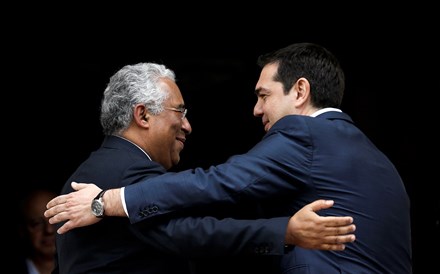 Costa e Tsipras juntos contra a austeridade na Europa