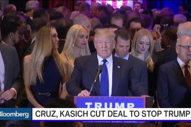 Ted Cruz e John Kasich unem esforços contra Trump