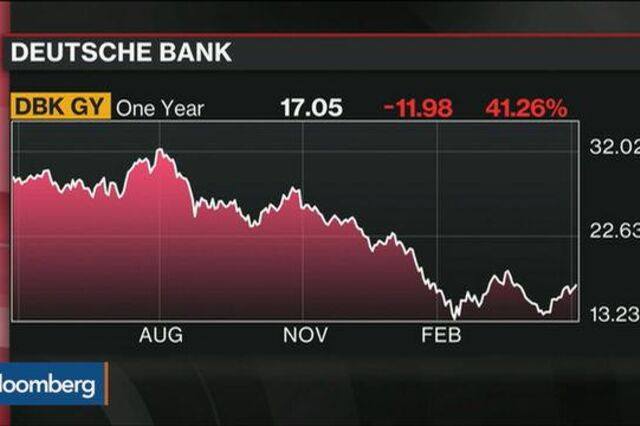 Acções do Deutsche Bank sobem 3% após lucros surpresa no trimestre