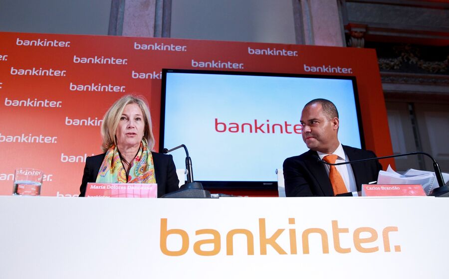 Dolores Dancausa CEO da Bankinter e Carlos Brandão CEO da sucursal nacional