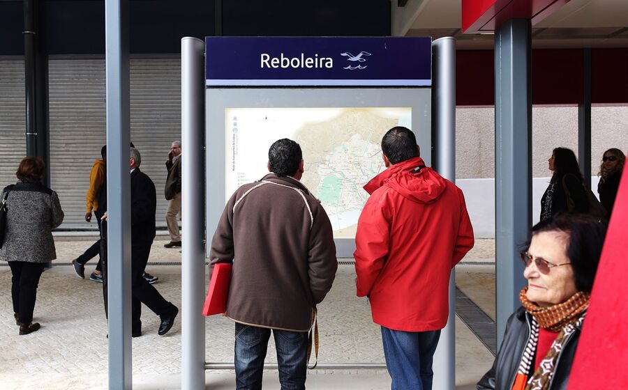 Metro Reboleira inauguração 