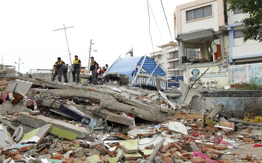 equador sismo