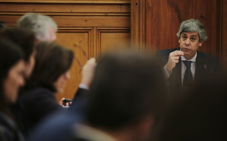 Mário Centeno ministro Finanças Parlamento audição Banif