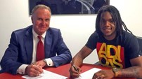 Renato Sanches assinou pelo clube alemão por 35 milhões de euros.