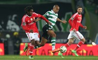 No primeiro derby frente ao rival, em Alvalade, um jogo que o Benfica venceu por 1-0 e passou a liderar o campeonato.  