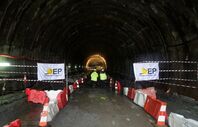 Túnel Marão fevereiro 2014