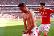 benfica tricampeonato campeão jogo Nacional