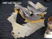 egyptair avião destroços
