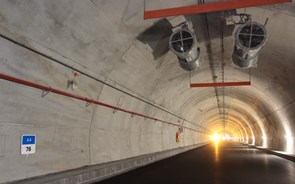 Túnel do Marão com meio milhão de euros de receita em portagens num mês