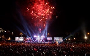 Adeptos festejam título do Benfica