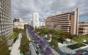 obras eixo central lisboa