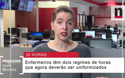 Todos os enfermeiros vão ter 35 horas de trabalho?