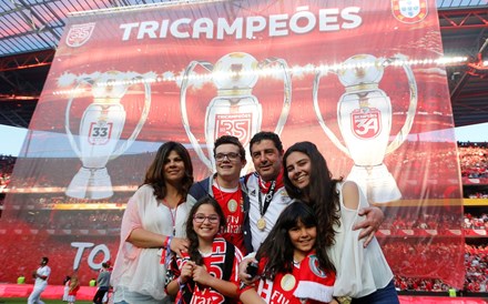 Rui Vitória: 'Em primeiro lugar estão os jogadores, em 77.º o vendedor de pipocas e lá para 90.º o treinador do Sporting'