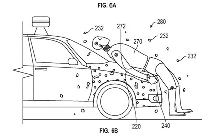 Um capot que 'cola' peões atropelados? É da Google