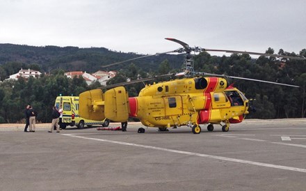 Helicópteros de socorro Kamov estão todos parados