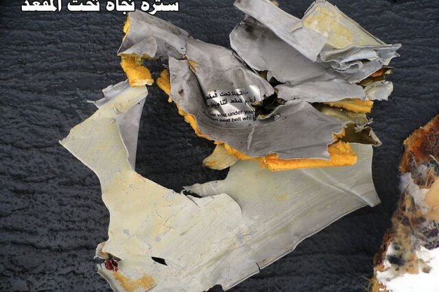 Fotogaleria: Destroços do voo da Egyptair localizados
