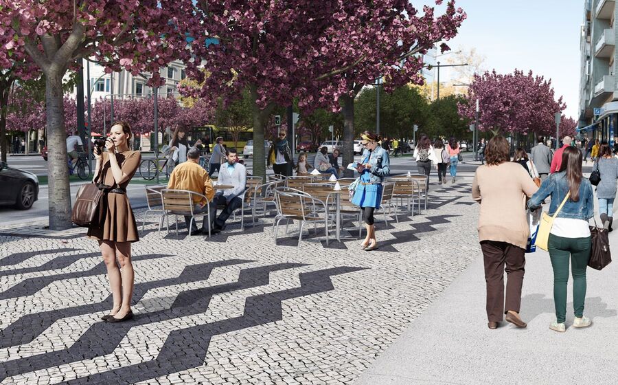 obras eixo central lisboa
