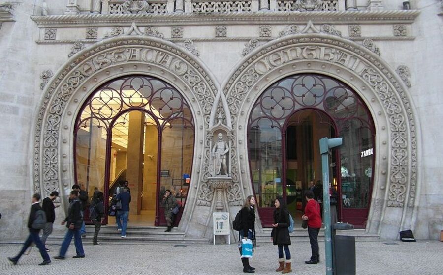 estação rossio lisboa dom sebastião 