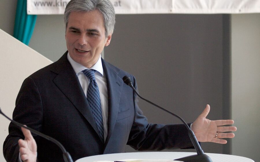werner faymann chanceler áustria spo