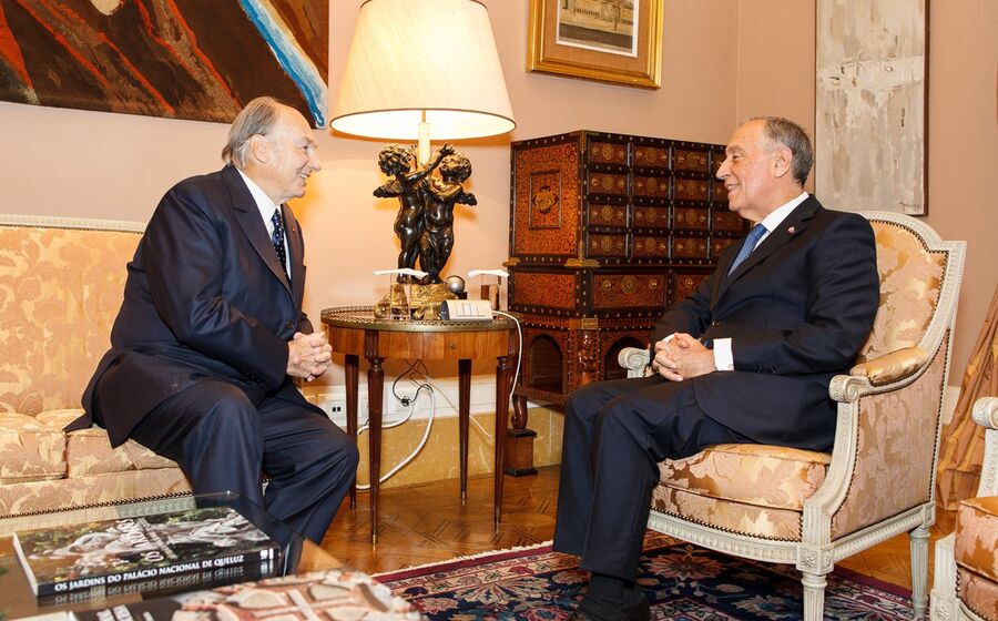 Aga Khan marcelo rebelo sousa