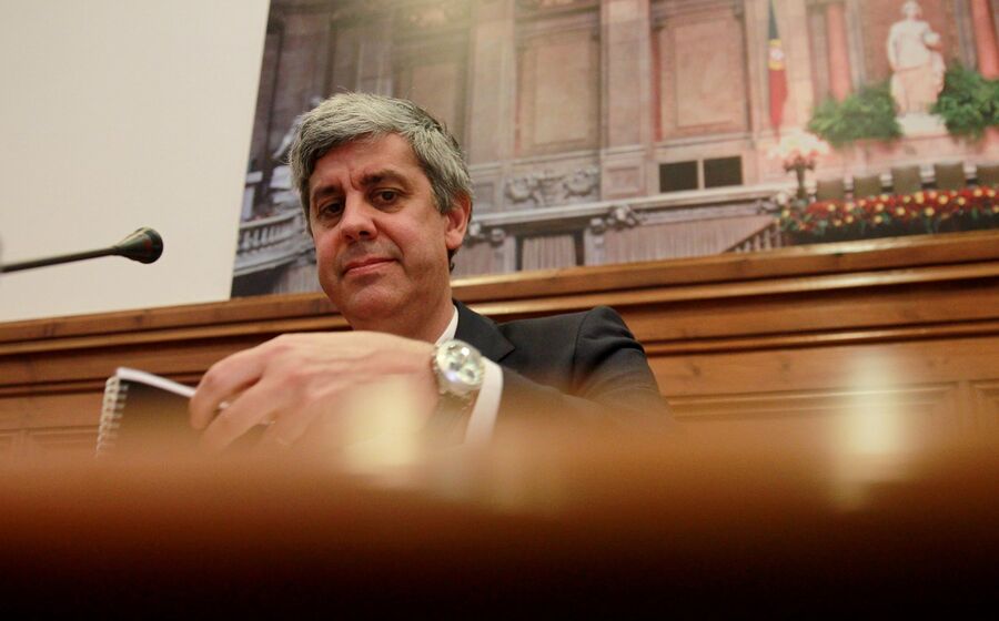 Mário Centeno ministro Finanças Parlamento audição