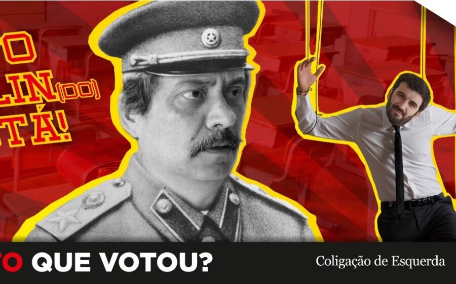 estaline stalin mário nogueira jsd cartaz