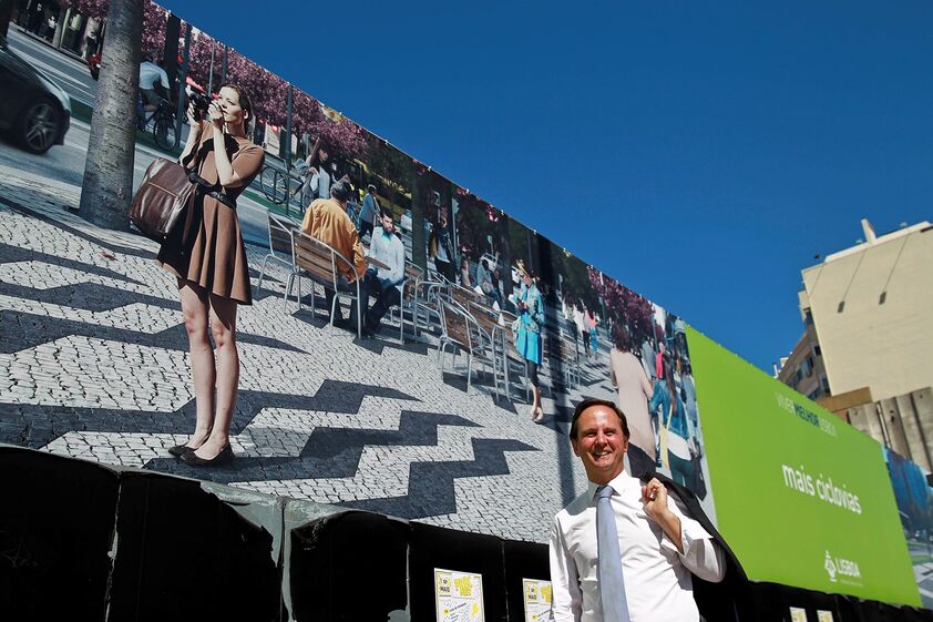 obras eixo central lisboa
