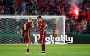 Euro2016: UEFA decide esta quinta-feira se desqualifica Rússia e Inglaterra