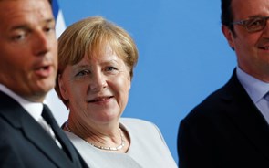 Renzi, Merkel e Hollande encontram-se na segunda-feira para discutir o Brexit