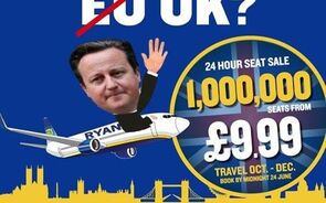 Ryanair faz saldos para “sair do Reino Unido”