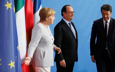 Alemanha, França e Itália anunciam 'novo impulso' para a Europa