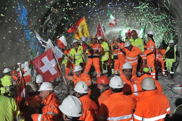 Fotogaleria: Suíça ganha o maior túnel do mundo. Conheça o Gottardo