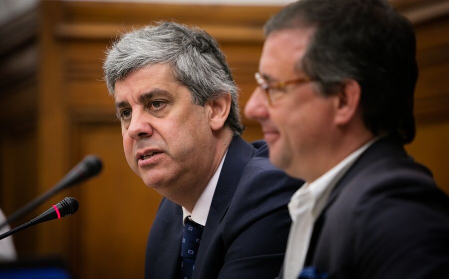 Mário Centeno ministro Finanças Parlamento audição