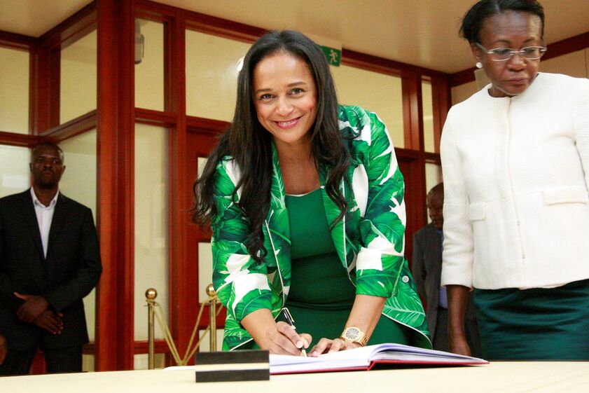 isabel santos sonangol