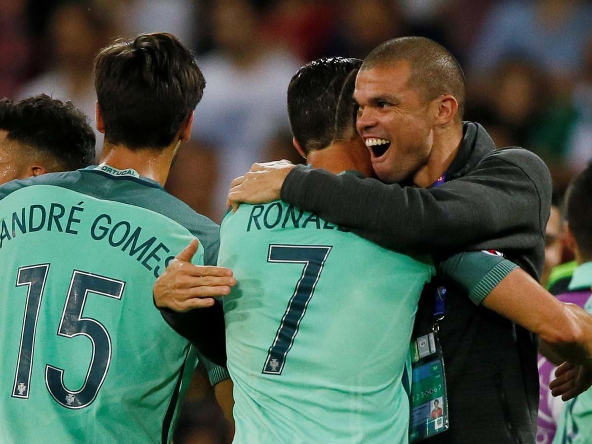 Homens do jogo no Euro 2016: Pepe eleito a fechar