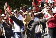 Manifestação de populares