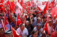 Turquia Istambul manifestação 24 de Julho