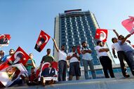 Turquia Istambul manifestação 24 de Julho