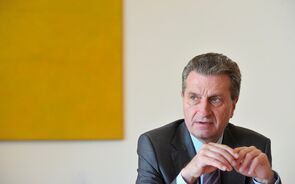 Günther Oettinger comissário europeu