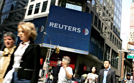 Blackstone prepara compra de unidade da Thomson Reuters por 17,3 mil milhões