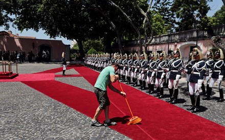 Marcelo recebe Hollande